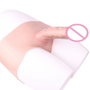 FAAK-G1212 Pantalones con Pene Simulado, Funda para Pene de Silicona Líquida para Alargamiento y Engrosamiento, Venta al Por Mayor - Product Image 2