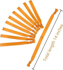 Chất Lượng Cao Tùy Chỉnh Tổ Chức Sự Kiện Lễ Hội Đảng Ribbon Satin Vải Một Thời Gian Sử Dụng Thương Hiệu Logo In Ấn Văn Bản Dây Đeo Cổ Tay Vòng Đeo Tay - Product Image 3