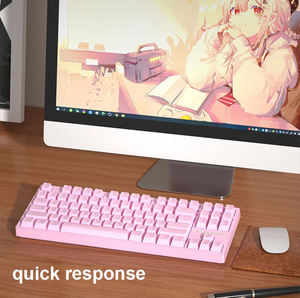 Clavier mécanique personnalisé 60% 75% à commutation à chaud, clavier mécanique 75% avec interrupteurs rouges, kit de clavier mécanique 75% - Product Image 5