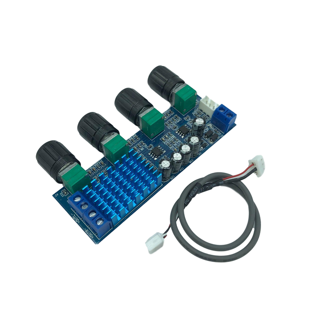 XH-M577 Digital Power Amplifier Board TPA3116D2 Audio Amplifier Board High-power Audio Board 12-24V