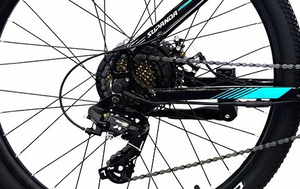 จักรยานเสือภูเขาไฟฟ้าขนาด 24 นิ้ว รุ่นใหม่ สำหรับผู้ใหญ่ กำลังไฟ 250 วัตต์ ความเร็วสูง 12 สปีด โครงอะลูมิเนียม - Product Image 3