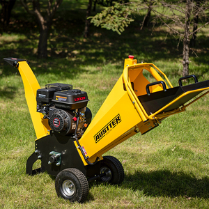 AUSTTER desain baru penghijauan lingkungan menggunakan 6,5hp bensin Mini Towable limbah Log Cabang mesin penghancur kayu - Product Image 1