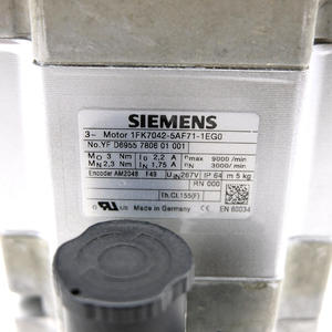 Servomotor Siemens 1FK7042-5AF71-1EG0 Original - Origen Alemania 110V Envío Gratuito y Entrega Rápida en Stock - Product Image 1