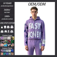 Nouvelle Tendance Automne : Sweat à Capuche Homme Tricoté avec Patch Lettres sur le Devant, Coupe Ample, Multicolore, Personnalisable, Style Hip Hop