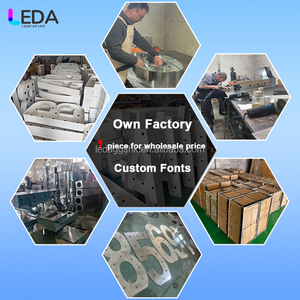 LEDA Support de lettres et chiffres lumineux LED en métal en forme de cœur de 4 pieds pour accessoires de mariage, décoration de toile de fond d'anniversaire - Product Image 4