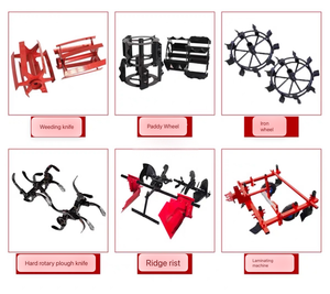 Coltivatore a Spinta Manuale con Motore a Benzina, Attrezzo Multifunzionale <span class=keywords><strong>per</strong></span> Frutteti, Giardini e Terreni Collinari - Product Image 4