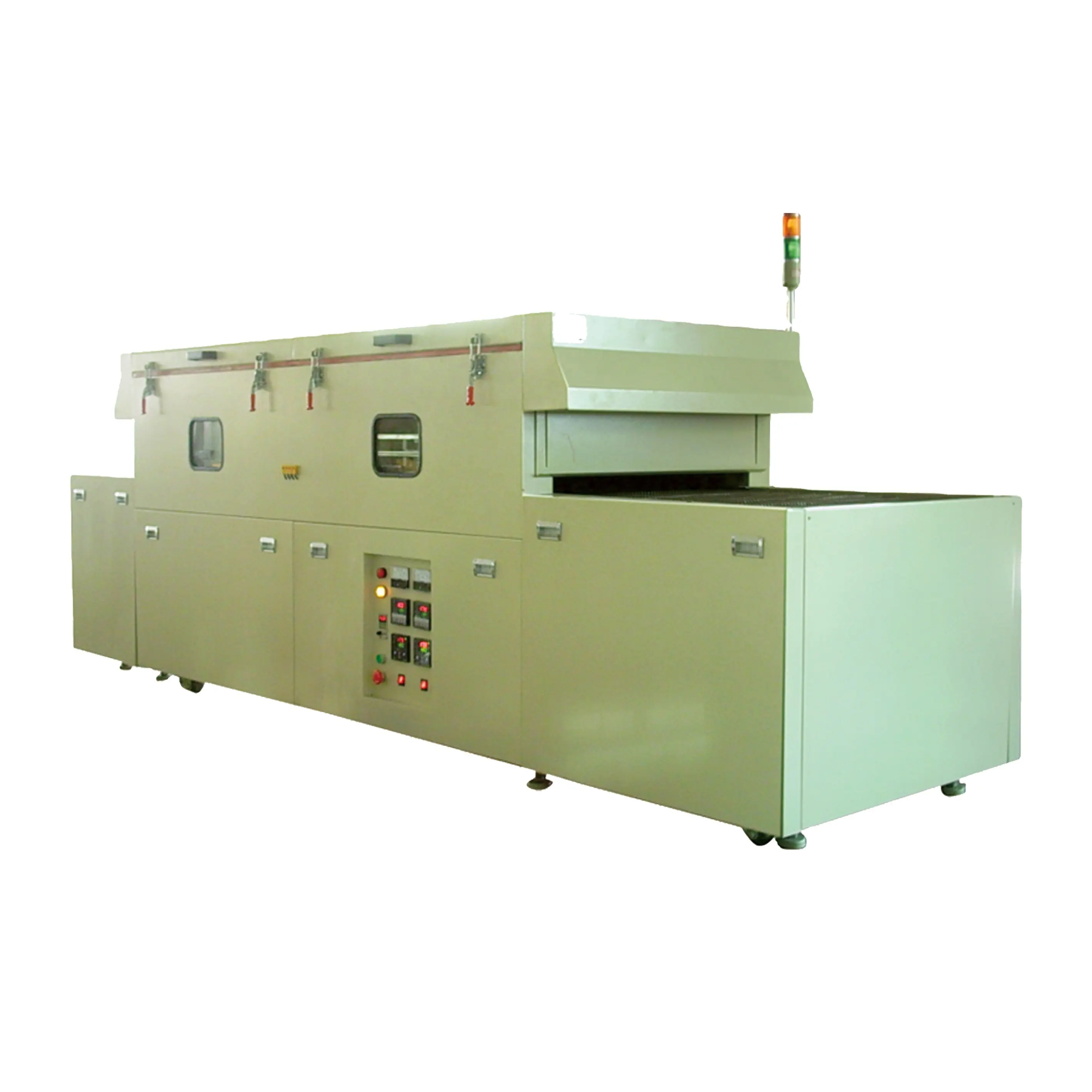 Fabriek Concurrerende Prijs Industriële Transporttunnel Hete Lucht Droogmachine Oven Voor Glas Textiel Printing Printplaat