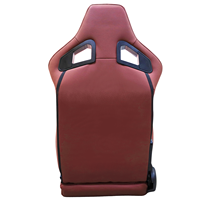 Sièges de course universels en cuir EURO Pvc de qualité supérieure siège baquet inclinable siège baquet complet siège auto