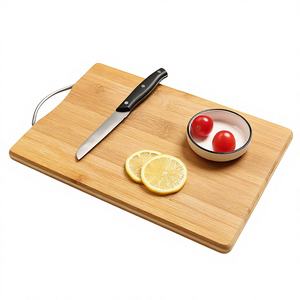 Tabla de Cortar Rectangular de Bambú Extra Grande y Gruesa, Ecológica, Marca Showbox con Logotipo Personalizado - Product Image 1