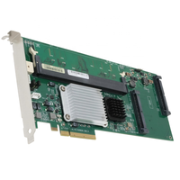 Carte de contrôle LSI00049, puce IOP333, interface PCIe 1.0 X8, deux ports internes, cache 256 Mo, 3 Go/s, composants informatiques SAS8408E