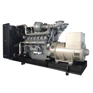 400V 3 phase 800kw 1000kva diesel groupe électrogène avec weichai baudouin 12M26D968E200 moteur