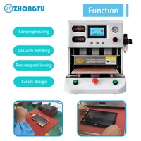 Machine de laminage automatique sous vide pour film OCA, laminateur de verre LCD, équipement de réparation d'écran pour la remise à neuf de téléphones