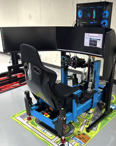 OEM nhôm hồ sơ đua mô phỏng buồng lái Kit bốn trụ<span class=keywords><strong>c</strong></span> hệ thống Champion GT 4 doof 5D đầy đủ chuyển động Sim đua Giàn Khoan bán buôn - Product Image 4