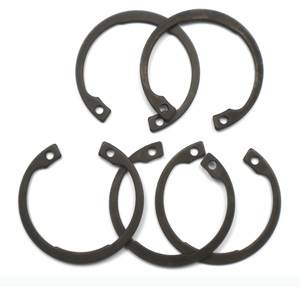 Anneaux de retenue 65MN circlips anneau <span class=keywords><strong>Seeger</strong></span> DIN471/DIN472 revêtement d'oxyde noir personnalisé externe interne en acier aluminium ordinaire - Product Image 5