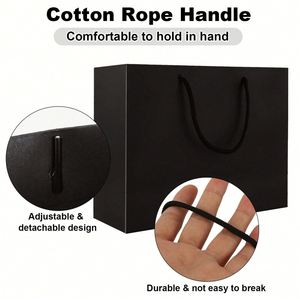 Custom Made Recyclable Small Kraft Paper Shopping <b>Bags</b> Laminated Offset Print Business <b>Wedding</b> Party <b>Gift</b> Packaging <b>Bags</b> - Product Image 4
