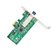 Adaptador de Red Óptico de 1G con un Solo Puerto SFP, PCI-E X1 con Chip Intel I210