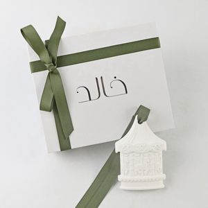 Biểu Tượng Tùy Chỉnh Treo Tủ Quần Áo Xe Làm Mát Không Khí Thơm Gốm Hương Thơm Thạch Cao Sứ Hoa Nhà Hương Thơm Dầu Khuếch Tán - Product Image 3