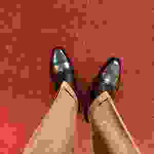 Suministro Directo de Fábrica HANMCE Zapatos Británicos para Hombre con Pátina, Brogue, Patchwork, Cordones, Punta Cuadrada, Transpirables, Antideslizantes y Ligeros - Product Image 3