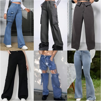 Pantalon en jean pour hommes et garçons, marques de surplus, prix super bas, surstock, coupe skinny et droite