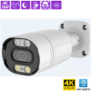 Caméra réseau 4K 8MP, objectif 4 mm, ouverture f1.8, alimentation PoE, stockage cloud, application Tuya intégrée, caméra de surveillance - Product Image 4