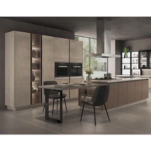 Sofeyia hiện đại Modular tùy chỉnh tủ bếp với bồn rửa vòi Ngăn kéo trượt cho phần cứng dễ dàng làm sạch & Thiết kế bền - Product Image 1