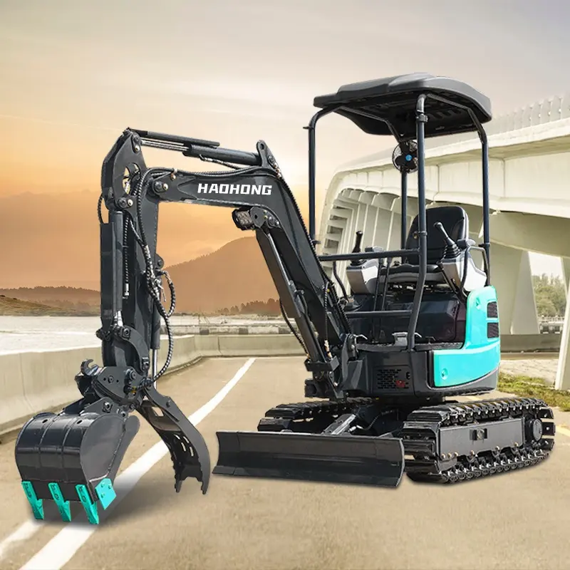 Chinese cheap small crawler bagger 1.5 ton 1.8 ton 2 ton 2.5 ton 3.5 ton mini digger excavator price