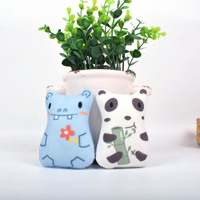 Jouet à mâcher pour chat, en peluche, rempli de catnip, style animal, pour le nettoyage des dents, résistant aux griffures, coussin doux pour chatons d'intérieur