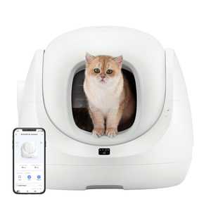 CATLINK <span class=keywords><strong>BAYMAX</strong></span> 2023 Nuevo Arenero Automático para Gatos, Caja de Arena Inteligente con Autolimpieza - Product Image 1