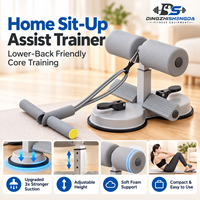 Appareil d'entraînement abdominal réglable pour sit-ups à domicile avec bandes de résistance