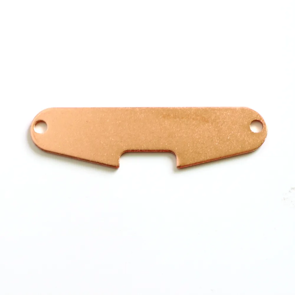 Copper Plated Steel Material Strat style Single Coil guitar Pickup Baseplate for sale