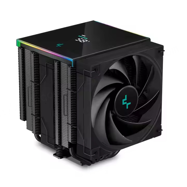 DeepCool AK620 Digital  Mighty 260w TDP 6 Copper Heatpipes Dual-Tower Status Display Screen CPU Air-Cooler Radiator for Computer