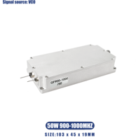Módulo Amplificador de Potencia RF de 600-700-800-900-1000MHz y 50W con Fuente de Señal VCO Integrada