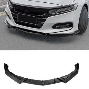 Welta กันชนหน้ารถกันชนหน้ารถสปอยเลอร์ ABS + พลาสติก PP สีดำขัดเงาสำหรับ11TH Gen Civic ไม่จำกัด - Product Image 1