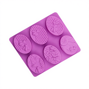 Homesun LX-5553 Molde de Silicona con Forma de Panal de Abeja de 6 Cavidades para Jabón y Pastel, Hecho a Mano, para Jabón, Velas y Resina, Ecológico, Libre de BPA - Product Image 4
