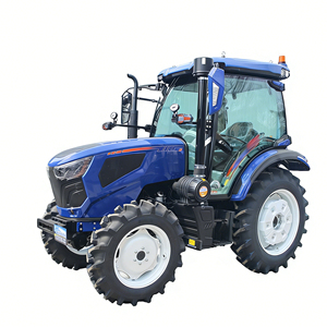 Tracteur à roues 70 CV 4x4 Diesel 8+8 vitesses, certifié CE, pour vergers et terres agricoles, prix direct fabricant - Product Image 2
