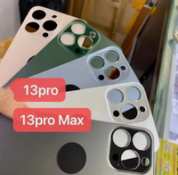 Remplacement de la vitre arrière de téléphone en gros pour 15/16/17 Pro Max avec logo Fabriqué en Chine
