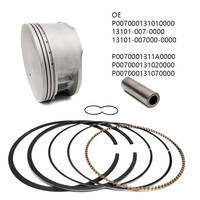 Kit de piston 102 mm pour moteur HISUN 700 OE P007000131010000 13101-007000-0000 13101-007-0000 Pièces ATV UTV