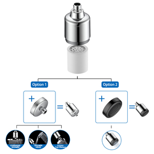 Leelongs Meilleure Pomme <span class=keywords><strong>de</strong></span> <span class=keywords><strong>Douche</strong></span> avec Filtres pour une Peau Saine, Élimine le Chlore et Filtre les Sables, la Rouille et les Métaux Lourds dans l'Eau - Product Image 5