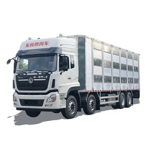 Directo de fábrica DongFeng 8*4 camión de ganado cerdo caballo ganado oveja caja de entrega tamaño personalizado transporte de cerdo - Product Image 1