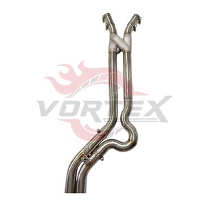 Tubo intermedio en Z Vortex Aggressive Sound Z X-Pipe compatible con BMW M3 G80 M4 G82 G83 S58 de 2.75 pulgadas de alto rendimiento con 2 años de garantía - Product Image 4