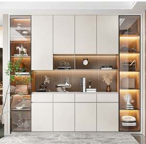 Meuble de salle à manger moderne de luxe, sur mesure, en bois, écologique, avec rangement pour salles à manger/salons, meuble multifonctionnel - Product Image 2