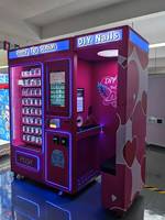 Mesin Penjual Otomatis Printer Seni Kuku Digital 3D Layanan Mandiri untuk Salon Kecantikan dan Pusat Perbelanjaan