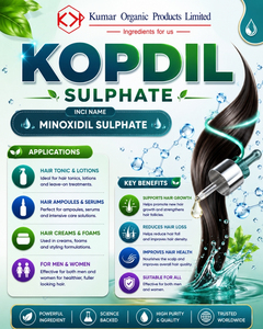 Sulfato de Minoxidil, Ingrediente para el Crecimiento del Cabello, Polvo Cristalino Blanco para Tónico Capilar, Loción, Espuma y Suero - Product Image 5