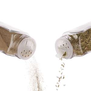 Ensemble de pots à épices en verre de 120 ml (4 oz) avec couvercles à insert et bouchon en aluminium - Product Image 4