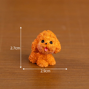 Figuras de Perros de Resina Pequeñas, Juguetes Realistas de Cachorros, Manualidades Educativas de Perros y Animales, Decoraciones <span class=keywords><strong>para</strong></span> Pasteles de Cumpleaños - Product Image 6