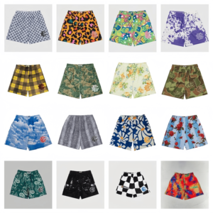 Short de sport EE taille basse unisexe en maille à séchage rapide, longueur trois-quarts au-dessus du genou, pour la plage et le basketball - Product Image 2