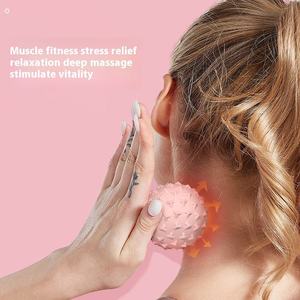 Balle de massage double en TPE écologique de haute qualité pour le fitness musculaire profond et le yoga, diamètre 4,5 cm, pour usage à domicile et en salle de sport - Product Image 4