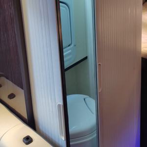 Porta a Serranda Avvolgibile RUIZHAN <span class=keywords><strong>per</strong></span> Camper, <span class=keywords><strong>in</strong></span> PVC e ABS, Moderna e Impermeabile, <span class=keywords><strong>per</strong></span> Accessori Bagno e Doccia Roulotte - Product Image 4