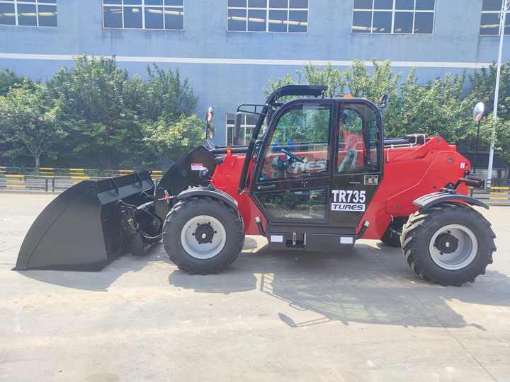For Sale Hydraulic Telescopic Handler Forklift 76KW Yunnei Engine CE ...