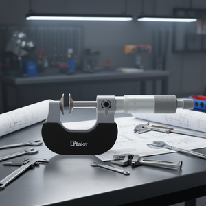 Gtake Gear <b>Micrometer</b> 0-25mm Precision Measurement Tool For Mechanical Engineering - Product Image 3